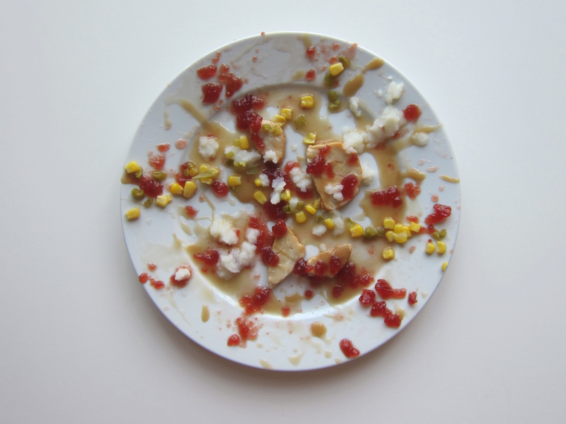 Illustration for article titled How Famous Artists Would Arrange Their Thanksgiving Plates